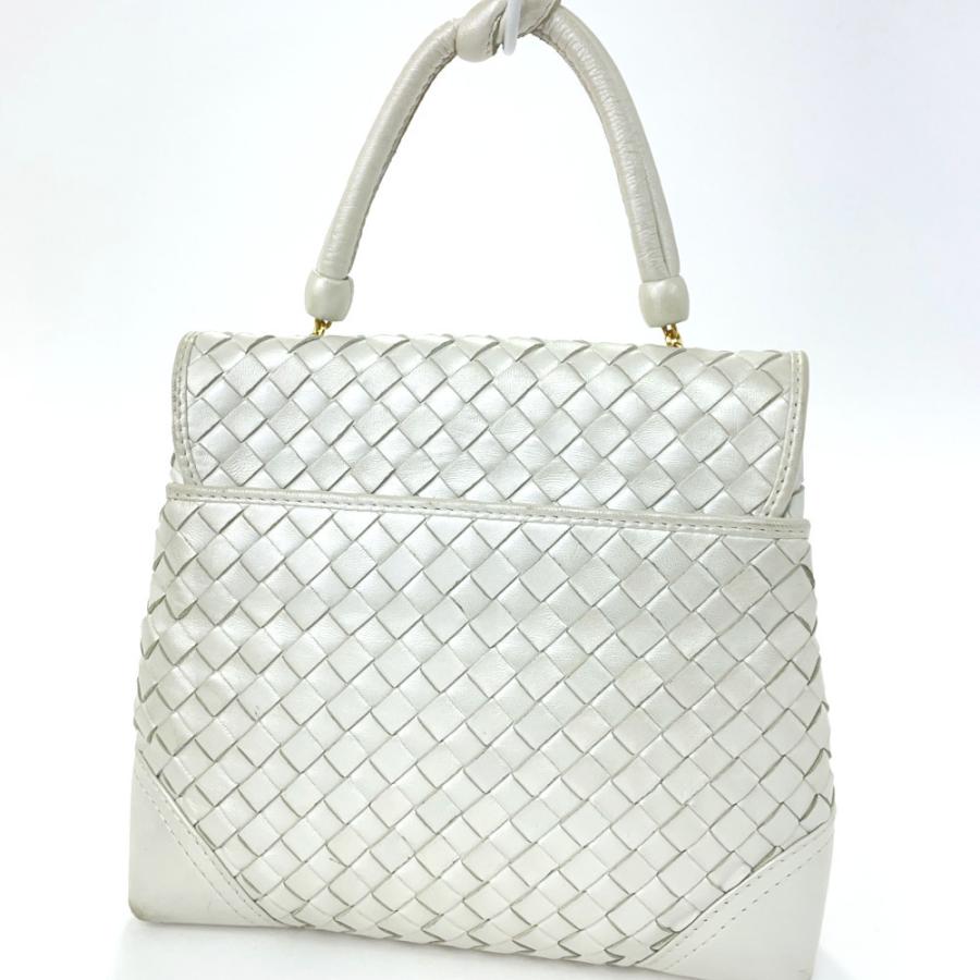 BOTTEGA VENETA ホワイトレザーバッグ BOTTEGA VENETA ボッテガヴェネタ トートバッグ ホワイト MEDIUM