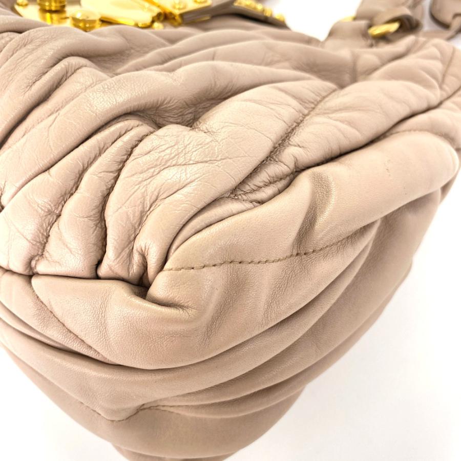 miu miu（ミュウミュウ） マテラッセ・2WAYショルダーバッグ/RN0473