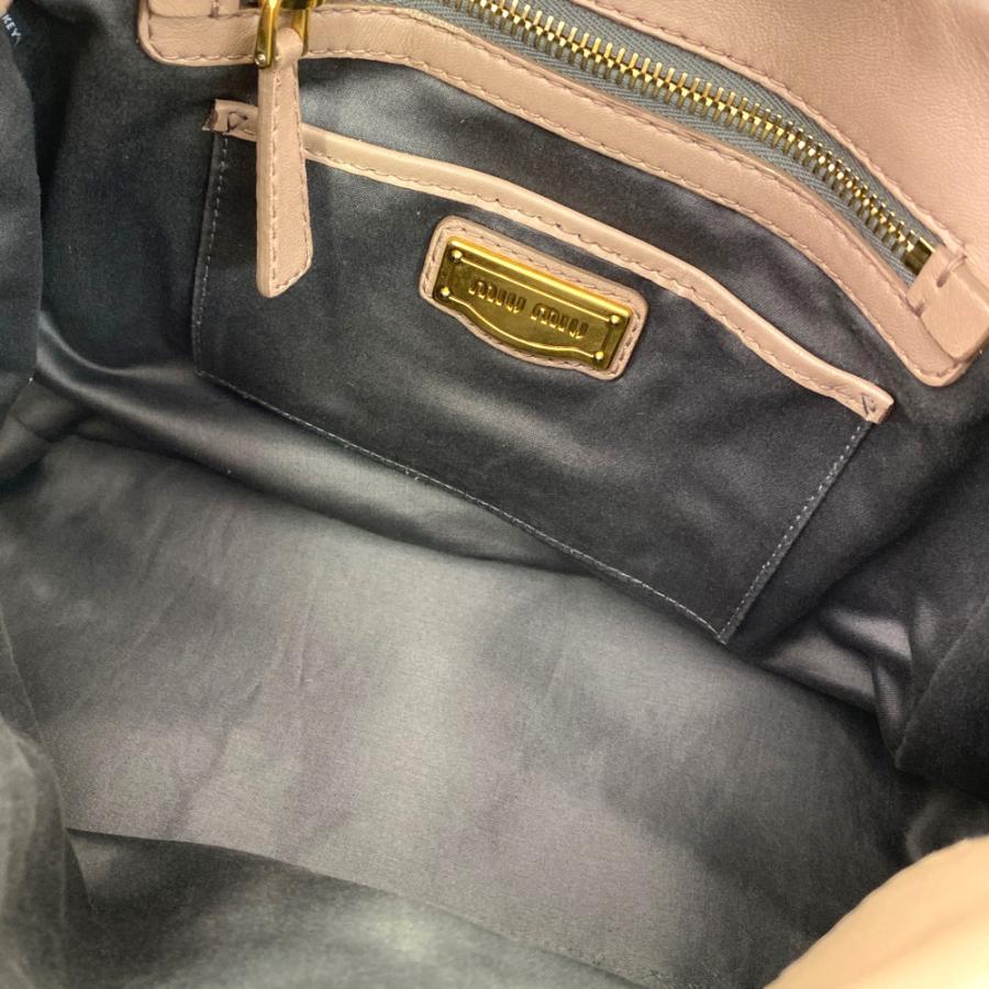 miu miu（ミュウミュウ） マテラッセ・2WAYショルダーバッグ/RN0473