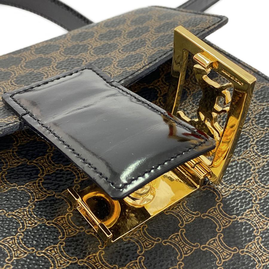 CELINE（セリーヌ） サルキー 馬車金具マカダム2WAYショルダーバッグ/F
