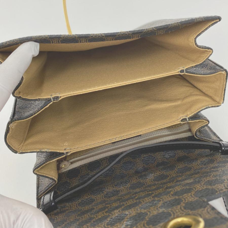 CELINE（セリーヌ） サルキー 馬車金具マカダム2WAYショルダーバッグ/F