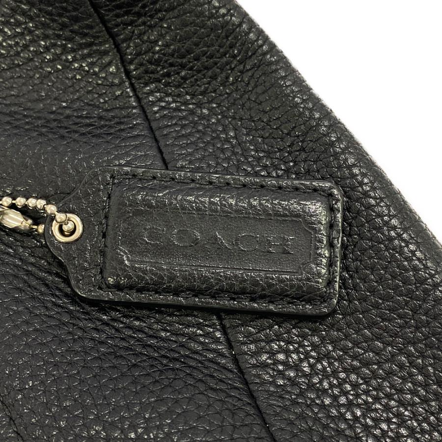 【美品】COACH コーチ ワンショルダーバッグ ホーボー 肩掛け ブラック COACH（コーチ） アレクサンドラ ホーボー2WAYレザーショルダーバッグ