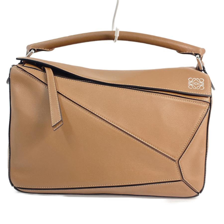 LOEWEロエベパズルバッグミディアムタン