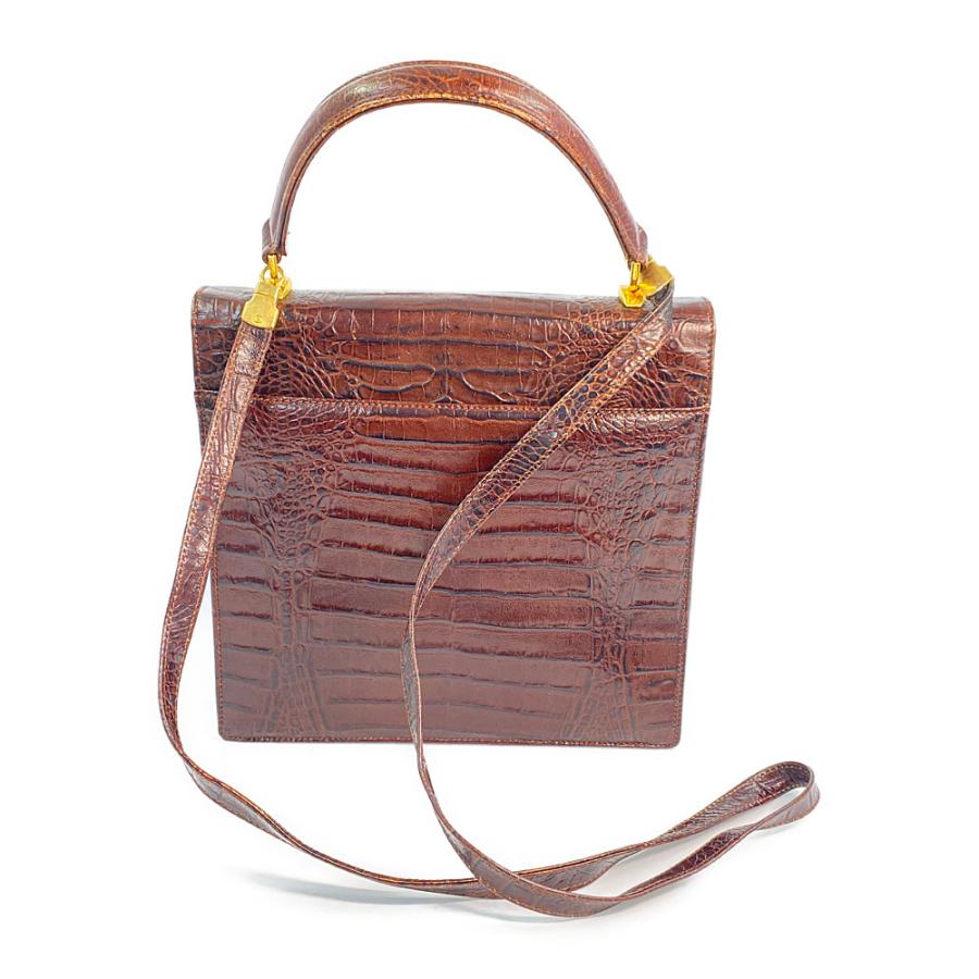 ヴァレンティノガラヴァーニ 型押しレザー シグネチャーVロゴ2WAY  