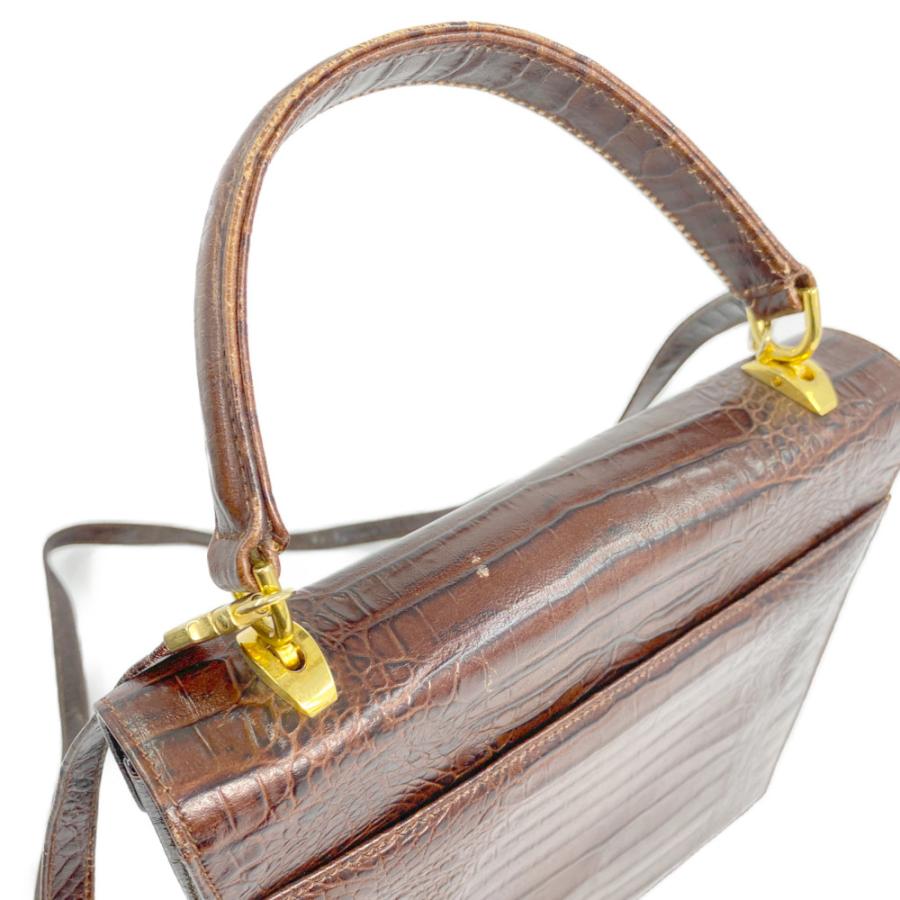 ヴァレンティノガラヴァーニ 型押しレザー シグネチャーVロゴ2WAY  