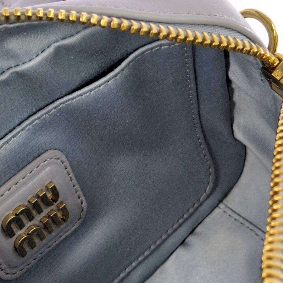 miu miu✨ダークグレー マテラッセ 2wayショルダーバッグ miu miu（ミュウミュウ） (限定値下げ) 美品 2025年新作 マテラッセ