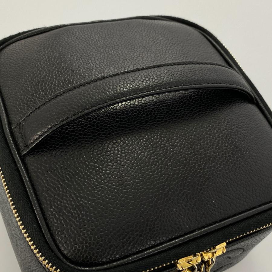 CHANEL（シャネル） ヴィンテージシャネル キャビアスキン バニティ