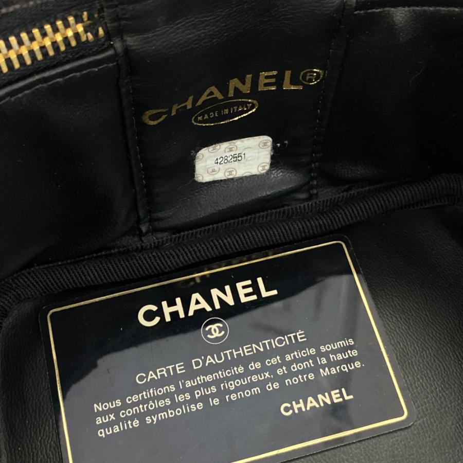 CHANEL（シャネル） ヴィンテージシャネル キャビアスキン バニティ