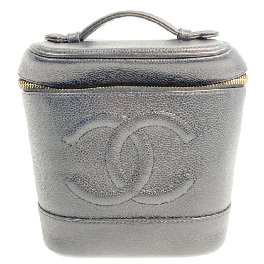 CHANEL バニティバッグ CHANEL シャネル バニティバッグ/ブラック/CHANEL 翌日配送可