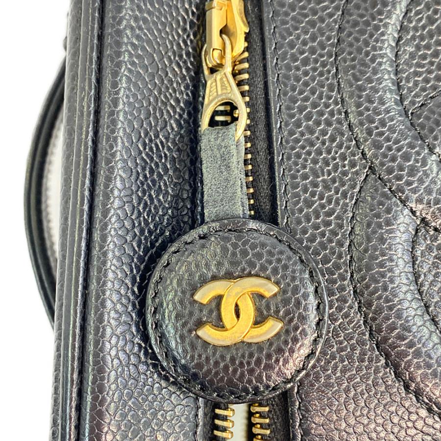CHANEL バニティバッグ CHANEL シャネル バニティバッグ/ブラック/CHANEL 翌日配送可