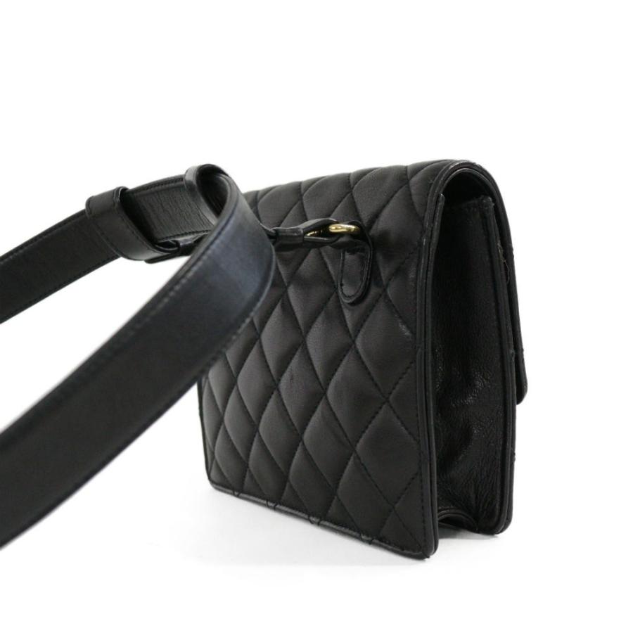 CHANEL シャネル マトラッセ・ココマーク ウエストポーチバッグ CHANEL シャネル マトラッセ・ココマーク ウエストポーチバッグ