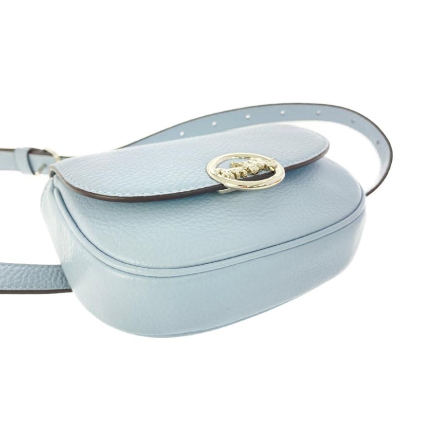 COACH（コーチ） ウエストポーチ ペブルドレザー ロゴ ミニ ベルト