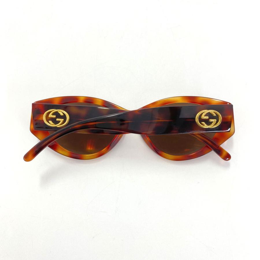 希少　廃盤品　グッチ　GUCCI　Gロゴ　サングラス　ヴィンテージ レア☆GUCCI グッチ サングラス GG柄 サイドロゴ - メルカリ