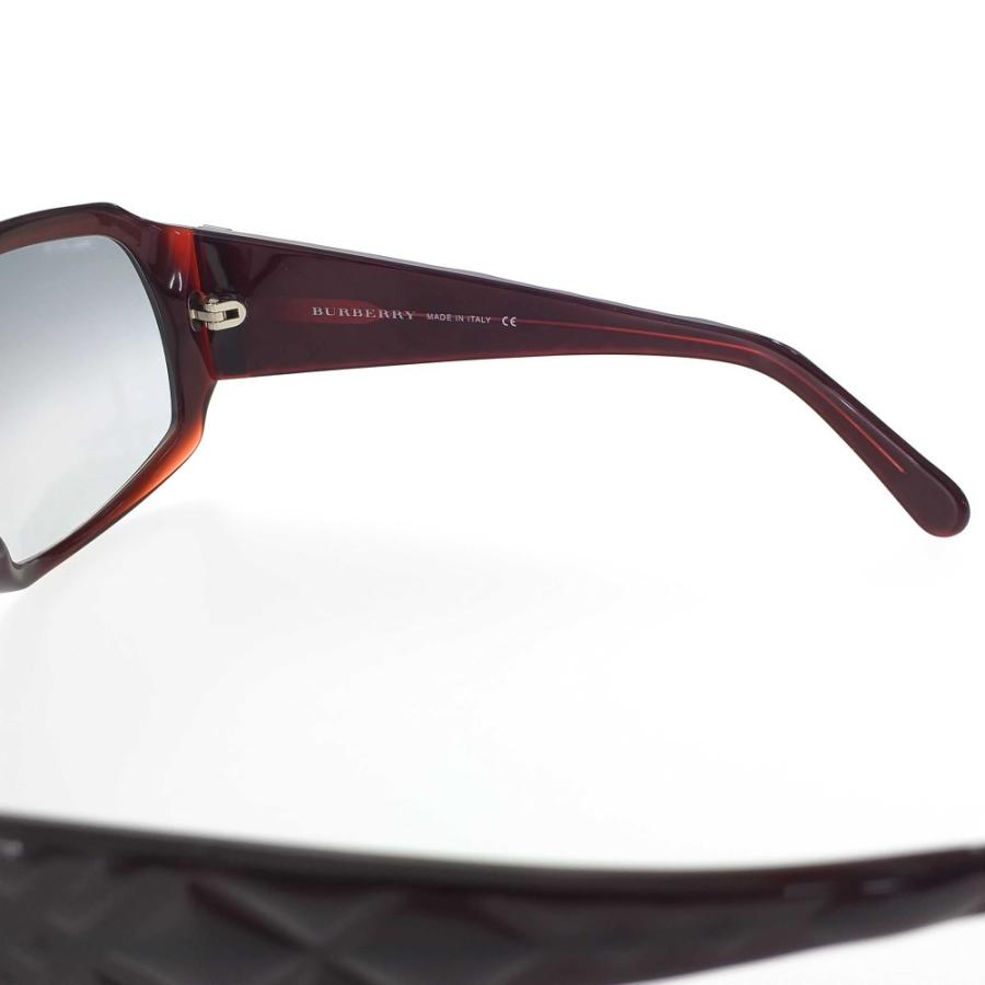 【美品】BURBERRY サングラス　ブラックレンズ バーバリーチェックフレーム チェック スクエア サングラス (ブラック／チェック) | Burberry