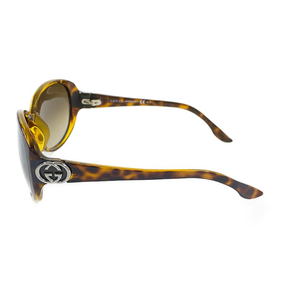 美品GUCCI グッチオーバルサングラスGG3174 GUCCI グッチ サイドGGロゴ オーバルサングラス・メガネ/GG3174