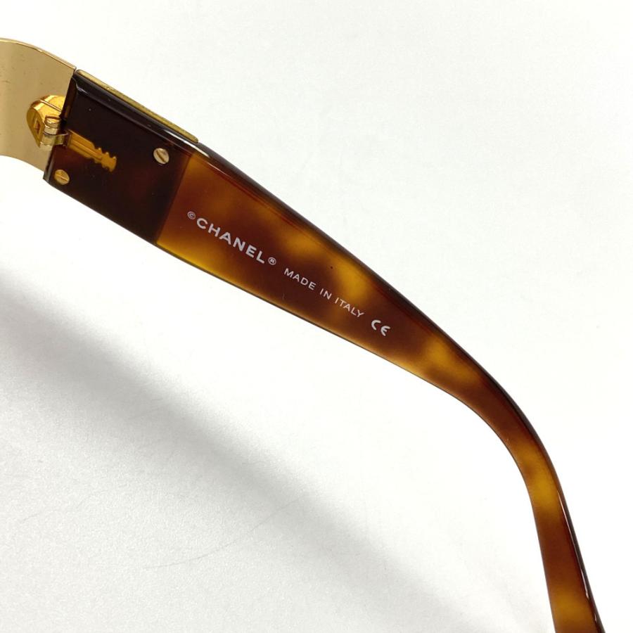 CHANEL シャネル ビジューサングラス・メガネ/4095-B/ブラウン CHANEL シャネル ビジューサングラス・メガネ/4095-B/ブラウン