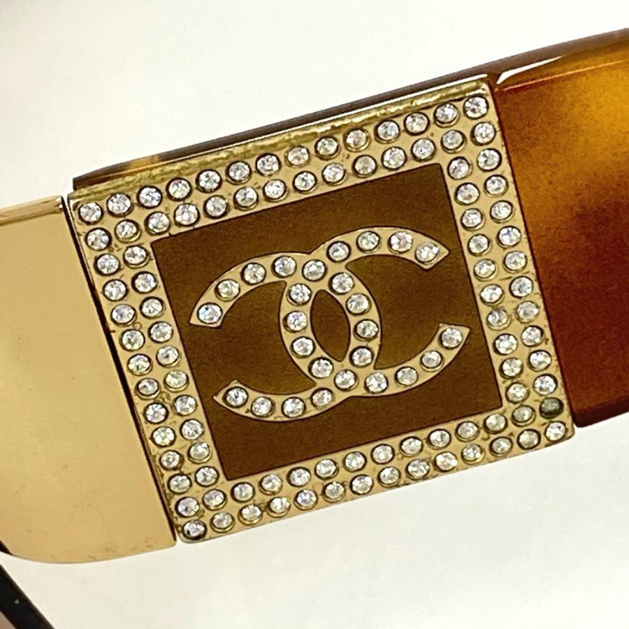 CHANEL シャネル ビジューサングラス・メガネ/4095-B/ブラウン CHANEL シャネル ビジューサングラス・メガネ/4095-B/ブラウン