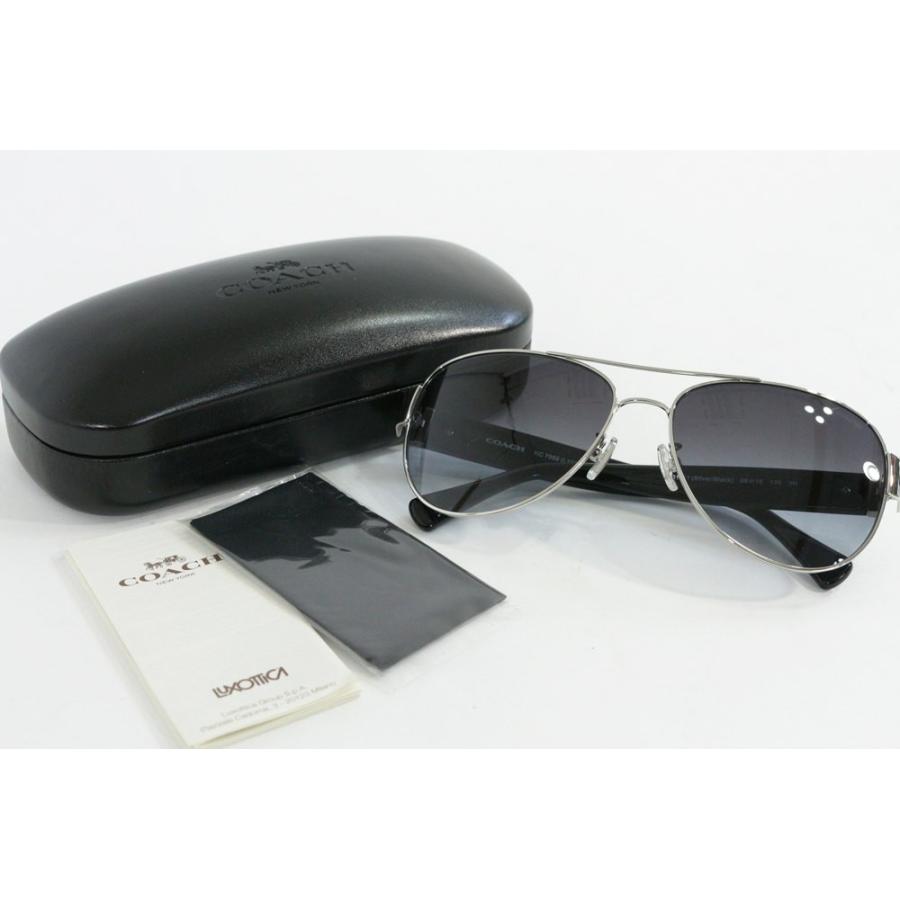 未使用☆コーチ ティアドロップメタルサングラス・メガネ/HC7059（L138