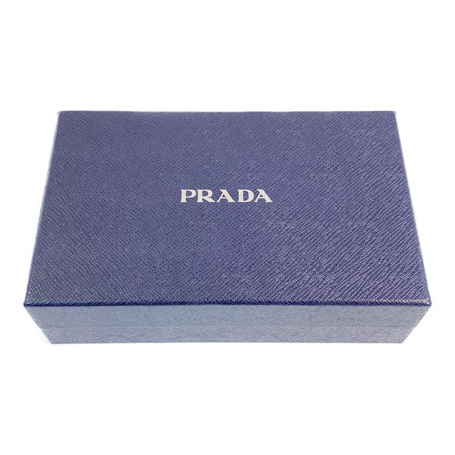 PRADA（プラダ） トライアングルロゴ ポーチ付き ツイルアイマスク 