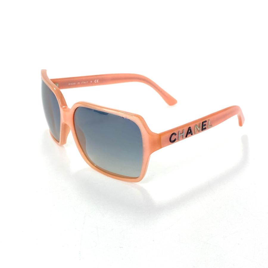 シャネル ロゴ ウェリントンサングラス・メガネ/5139.671/3C/ピンク