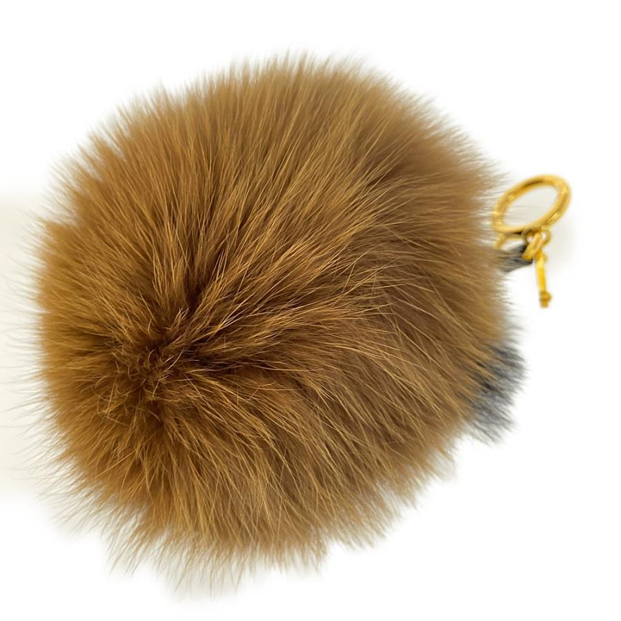 FENDI ポンポンチャーム ファー レザー M255004 FENDI ポンポンチャーム ファー レザー M255004 FENDI ポンポン