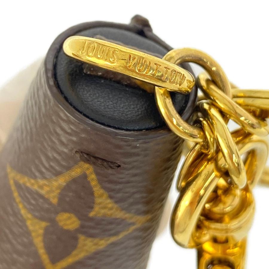 ルイヴィトン モノグラム・タッセル バッグチャーム/MP1768/ブラウン