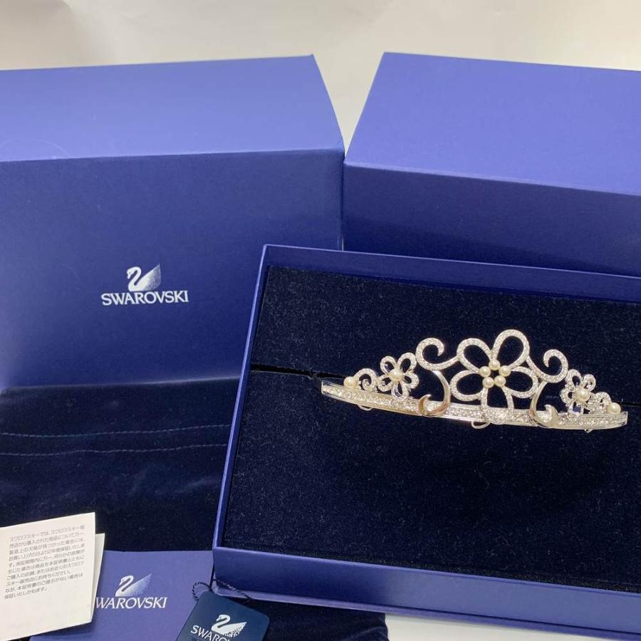 SWAROVSKI（スワロフスキー） Crystal Azhara Pearl Tiara・ヘア
