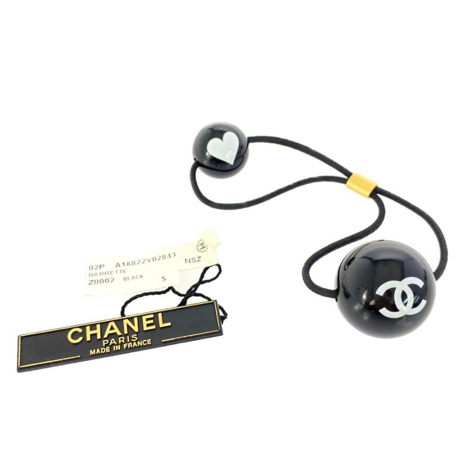 シャネル　CHANEL ヘアゴム　ココマーク　ハート CHANEL シャネル ヘアゴム ココマーク ハート レア 2点 - メルカリ