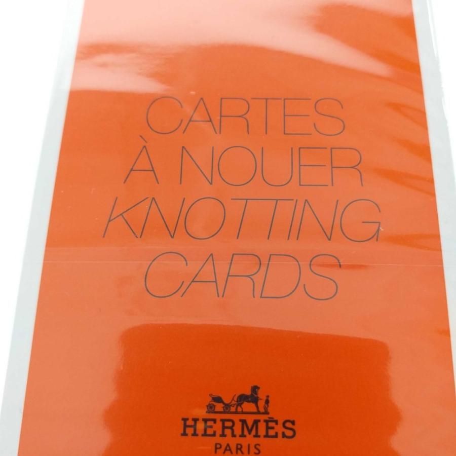 エルメス♡スカーフ付属カード HERMES 超美品・エルメス CARTES A NOUER KNOTTING CARDS