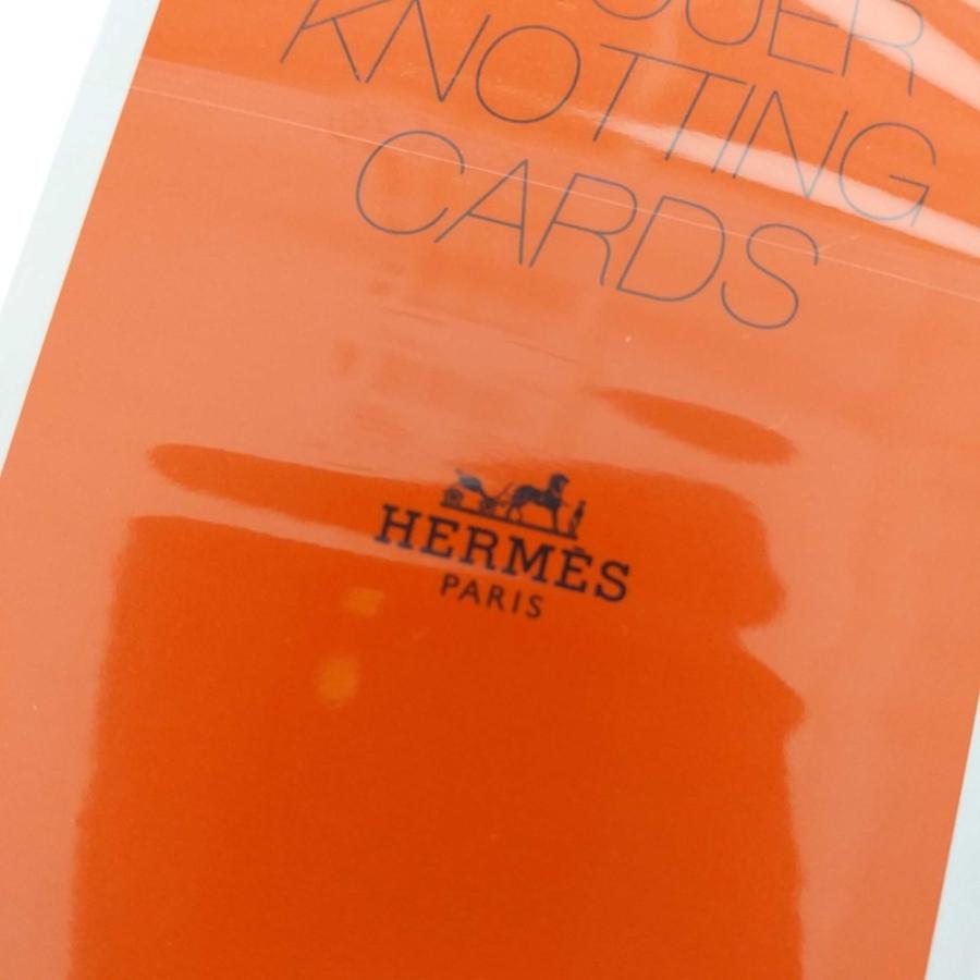 エルメス♡スカーフ付属カード HERMES 超美品・エルメス CARTES A NOUER KNOTTING CARDS