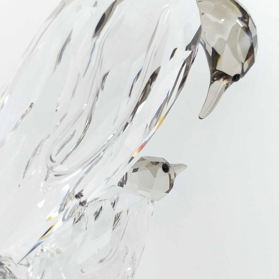 SWAROVSKI（スワロフスキー） ペンギンの親子/Penguin Mother with 