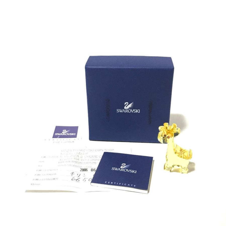 SWAROVSKI（スワロフスキー） 美品・スワロフスキー キリン クリスタル