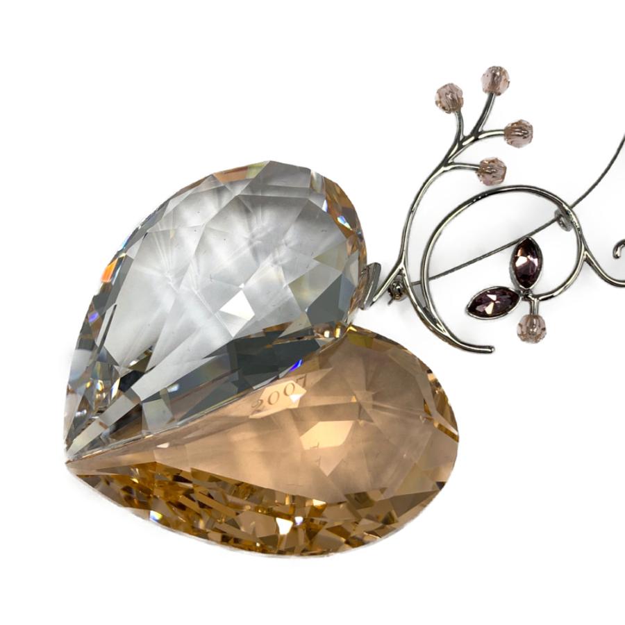 SWAROVSKI（スワロフスキー） クリスタル ハートオーナメント 雑貨