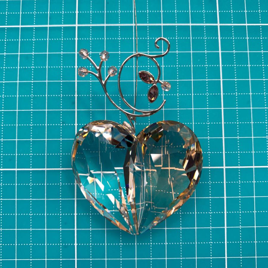 SWAROVSKI（スワロフスキー） クリスタル ハートオーナメント 雑貨
