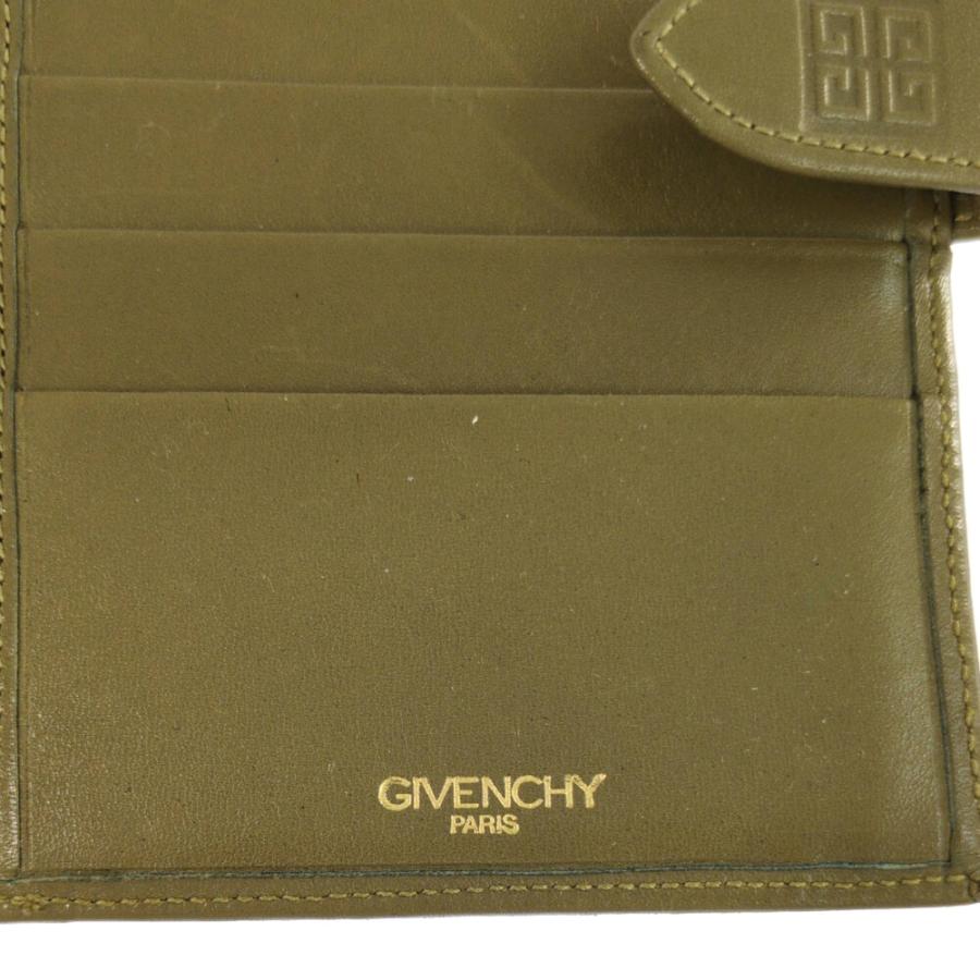 GIVENCHY ジバンシー ジバンシィ キャンバス レザー  システム手帳 財布 ウォレット カード入れ/ベージュ/b260209/604970 |  | 05