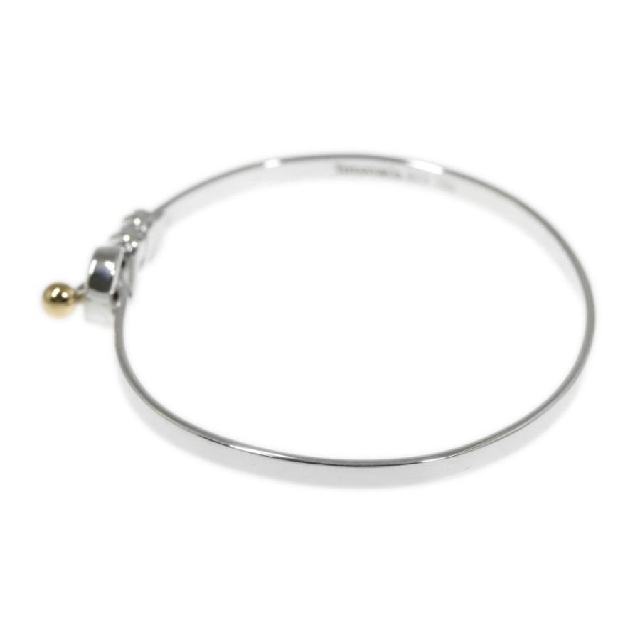 TIFFANY&Co. ティファニー フック＆アイ・無垢・ブレスレットバングル