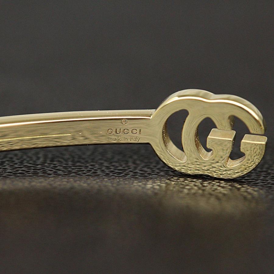 GUCCI グッチ GGランニング バングル ブレスレット/K18YG/750 GUCCI グッチ GGランニング バングル ブレスレット/K18YG/750