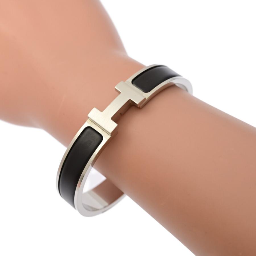 HERMES エルメス クリッククラックPMブレスレット バングル/合金