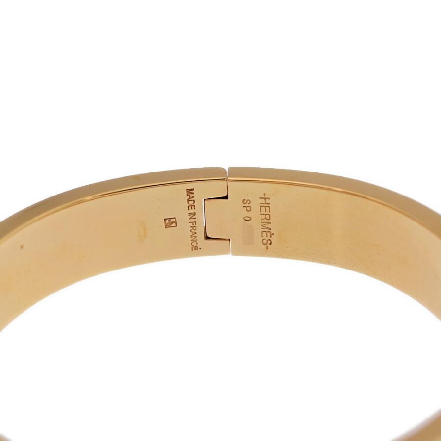 HERMES エルメス クリッククラックPM・バングル/合金/メッキ-38.1g  