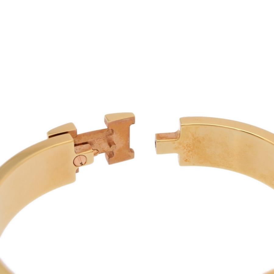 HERMES（エルメス） クリッククラックPM・バングル/合金/メッキ-38.1g