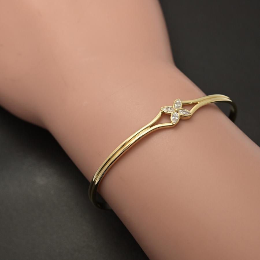 TIFFANY&Co.（ティファニー） 4粒 ビクトリア ダイヤモンド バングル