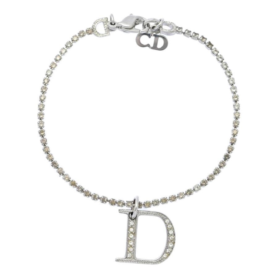 Christian Dior クリスチャンディオール ロゴ ラインストーン