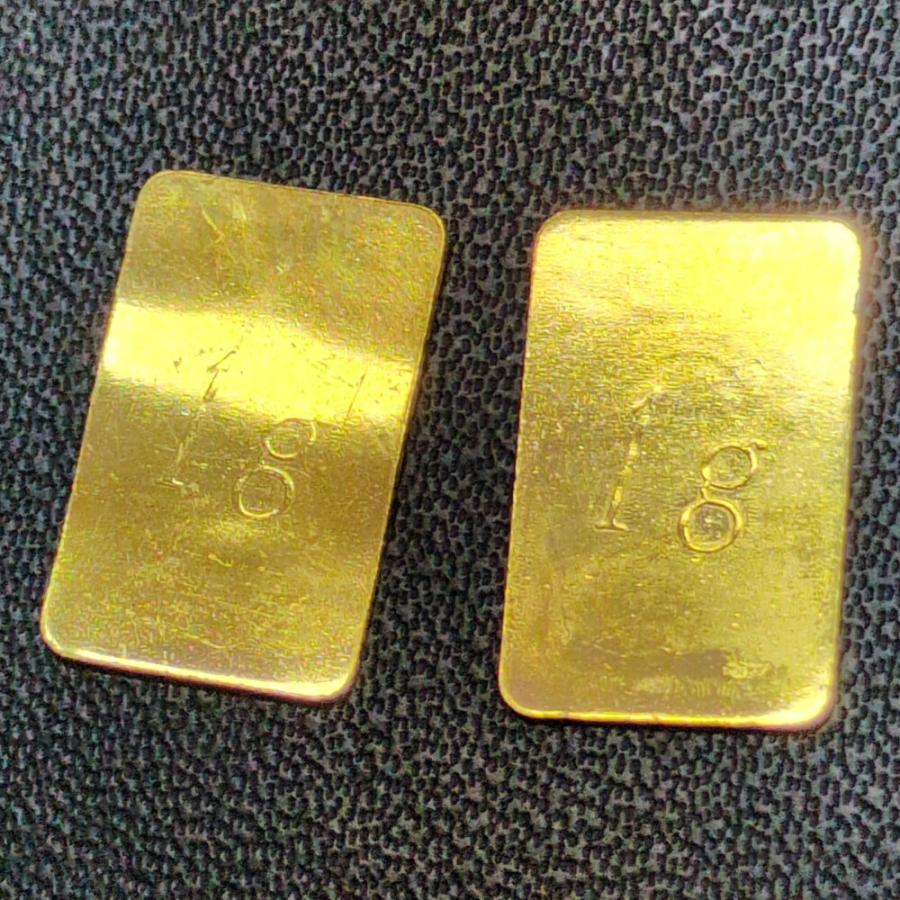 田中貴金属工業 地金製品/ 1g 2枚セットAuIG2g/ゴールド/Tanaka