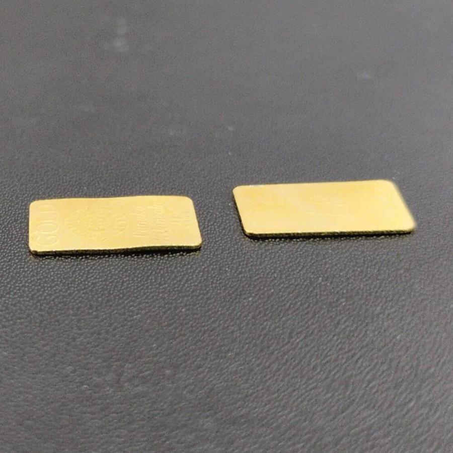 田中貴金属工業 地金製品/ 1g 2枚セットAuIG2g/ゴールド/Tanaka