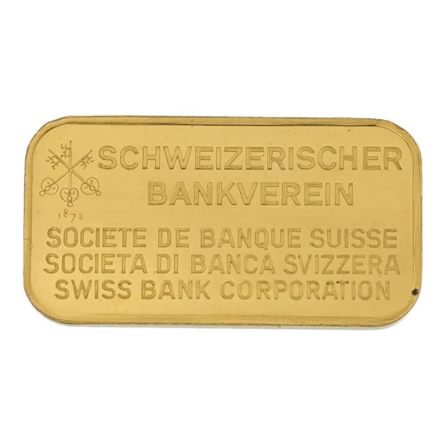 地金資産 スイス造幣局 schweizerischer bankverein インゴット 純金
