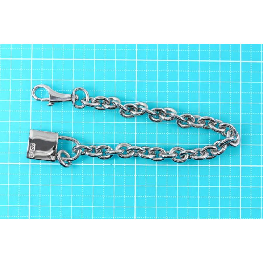 COACH（コーチ） カデナ/南京錠モチーフブレスレット/Sv925-34.2g 