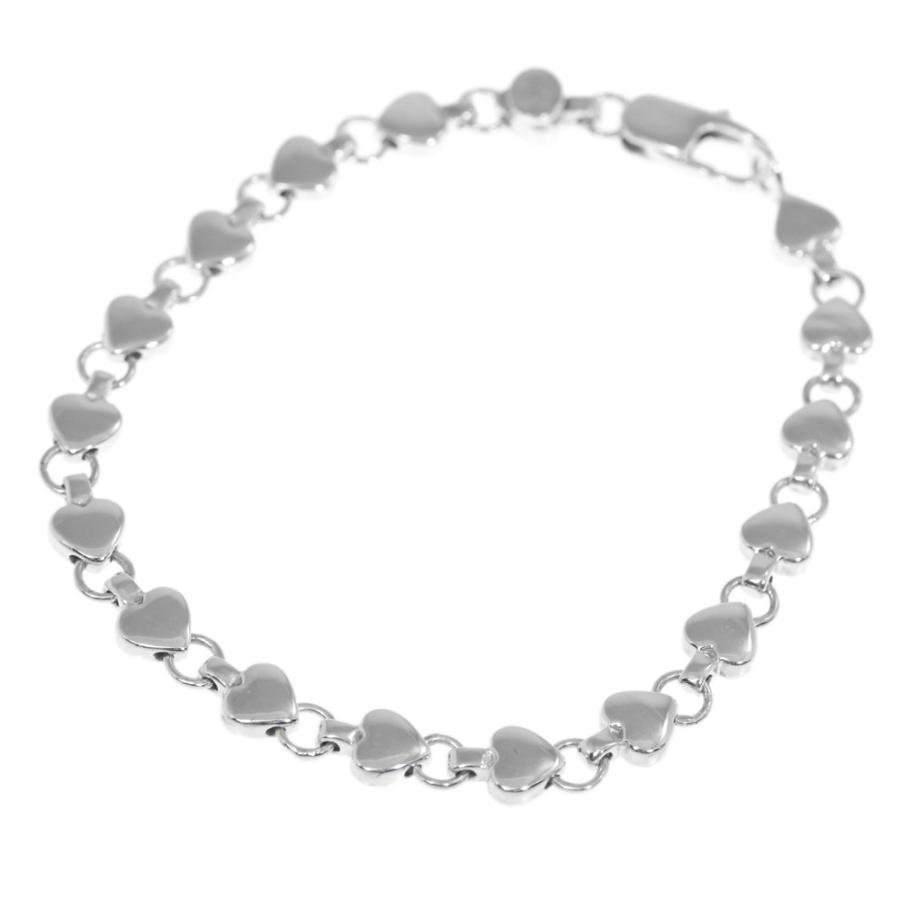 TIFFANY&Co.（ティファニー） ハートリンク・ブレスレット/Sv925-11.5g
