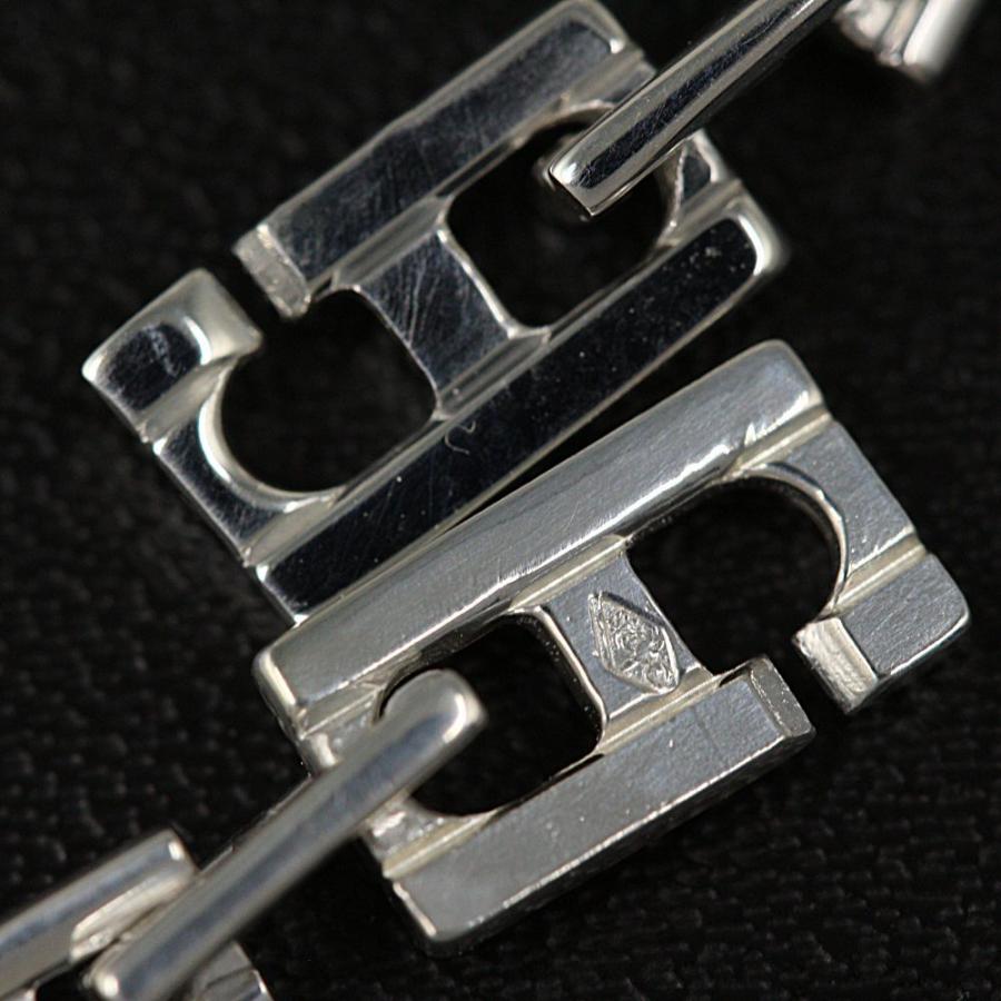 HERMES エルメス Hモチーフ ヘラクレス アッシュナローチェーン HERMES エルメス Hモチーフ ヘラクレス アッシュナローチェーン
