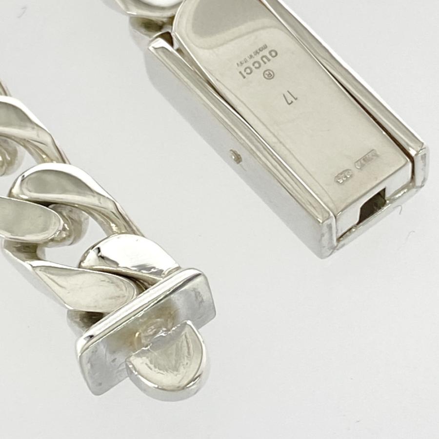 GUCCI（グッチ） 喜平チェーンブレスレット/Sv925-36.1g/シルバー
