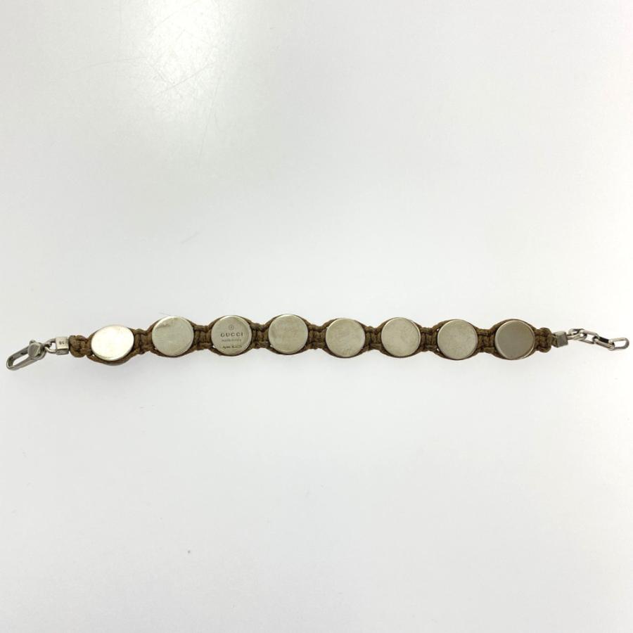 GUCCI（グッチ） アイコンロゴコインブレスレット/Sv925-34.8g